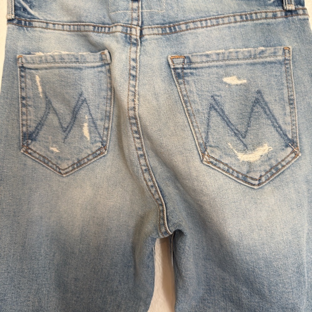 Mother SUPERIOR Tomcat Ankle Straight Jeans The Confession Size 27 - Picture 6 of 11